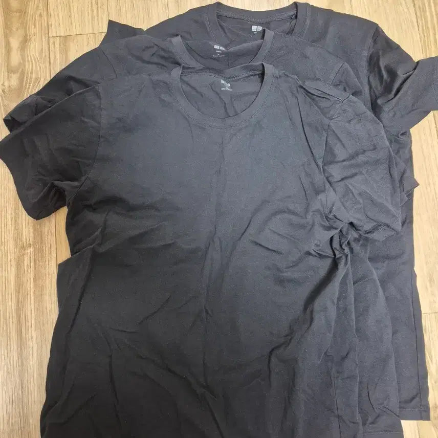 [BUNJANG] Uniqlo Plain Half-Sleeve T-Shirts 3-Pack XL / 유니클로 무지 반팔티 xl 3개세트