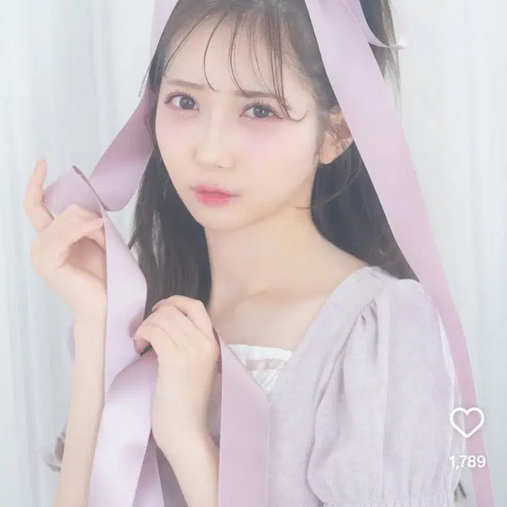 [BUNJANG] Evelyn Frill Pink Square Neck One-Piece Dress / evelyn 에블린 프릴 핑크 스퀘어넥 원피스