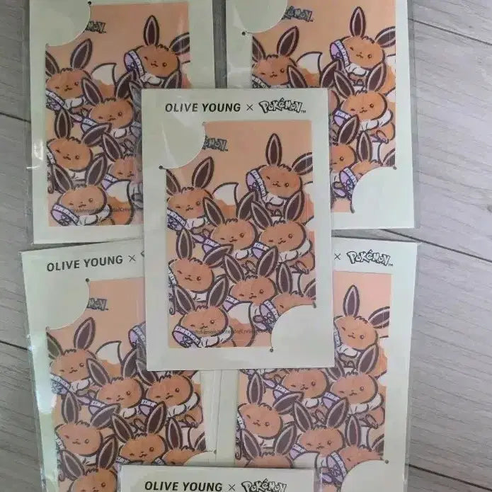 [BUNJANG] Pokémon Card Sticker Sealed New Product / 올리브영 딜라이트 포켓몬 카드스티커 미개봉 새상품
