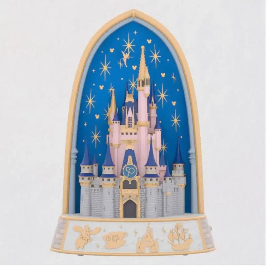 [BUNJANG] Hallmark Disney World 50th Anniversary Castle Ornament / 홀마크 디즈니 월드 50주년 기념 캐슬 오너먼트