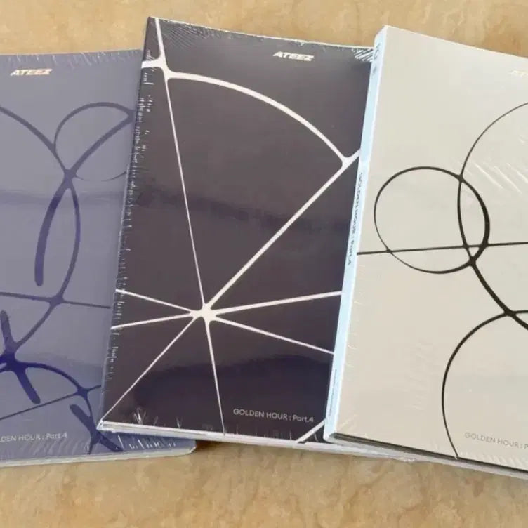 [BUNJANG] ATEEZ Golden Hour Part.4 Sealed Album Photobook Set / 에이티즈 골든아워4 미개봉 앨범 포토북 세트