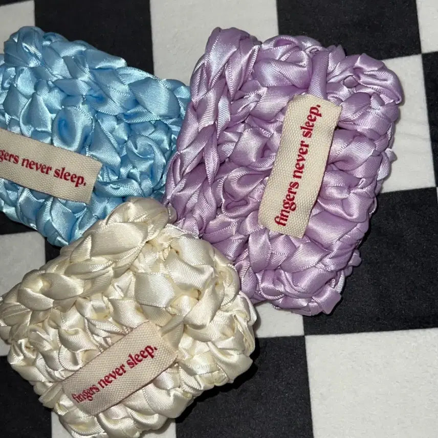 [BUNJANG] Ribbon Card Holder Set (2 Pieces) / 리본끈 카드지갑 2개