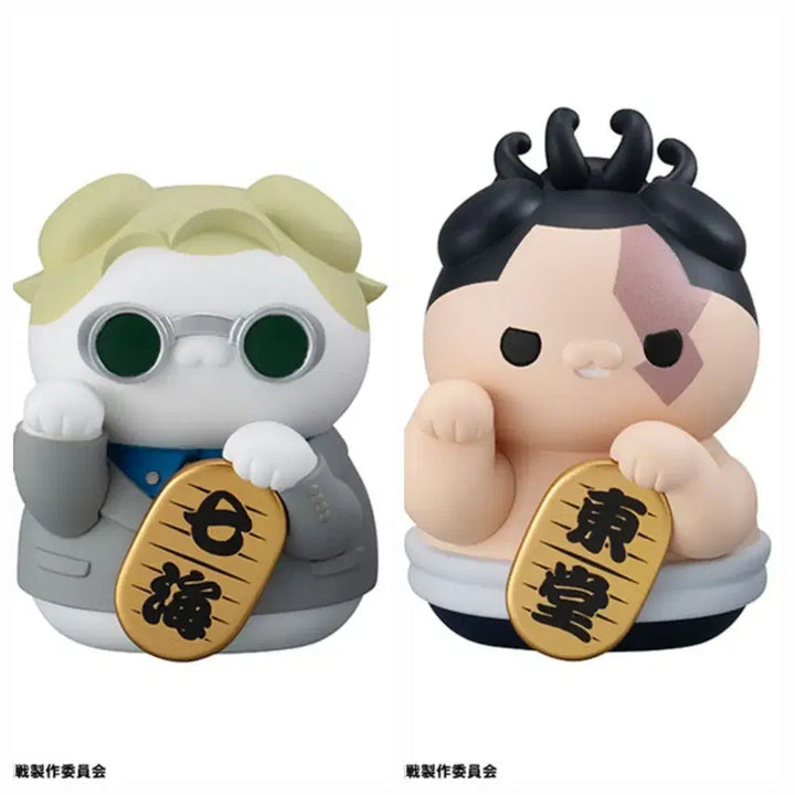 [BUNJANG] Jujutsu Kaisen Nanami Kento &amp; Todo Aoi Manekineko Nyan Bundle Set / @주술회전 @나나미/토도 마네키네코냥 일괄