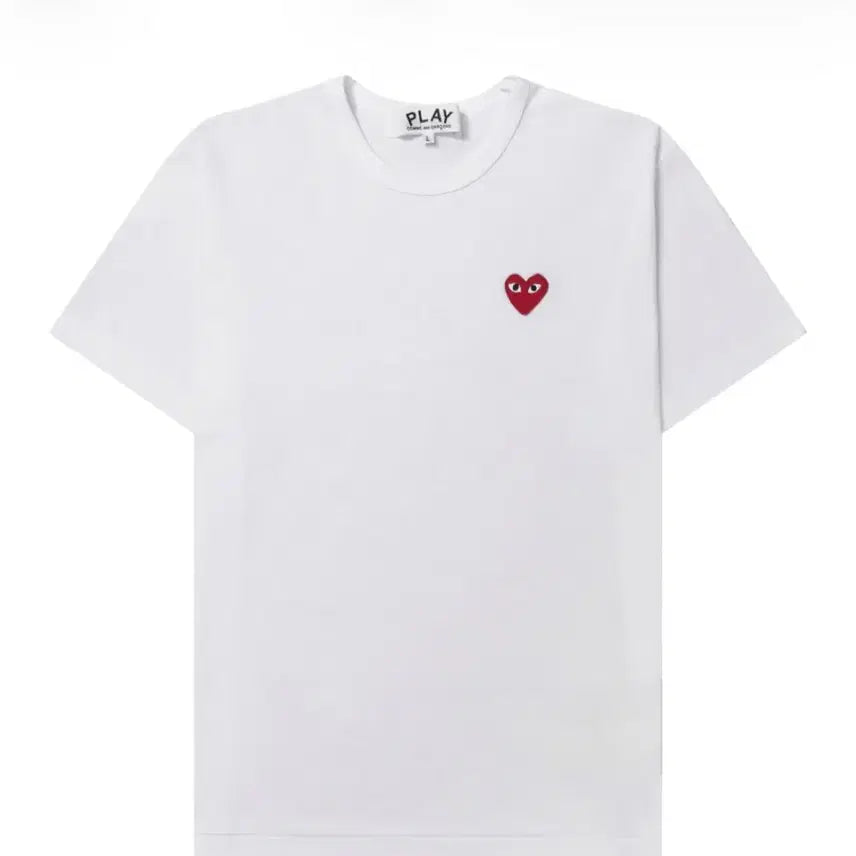 [BUNJANG] Comme des Garçons T-shirt White / 꼼데가르송 반팔티 화이트 판매합니다!