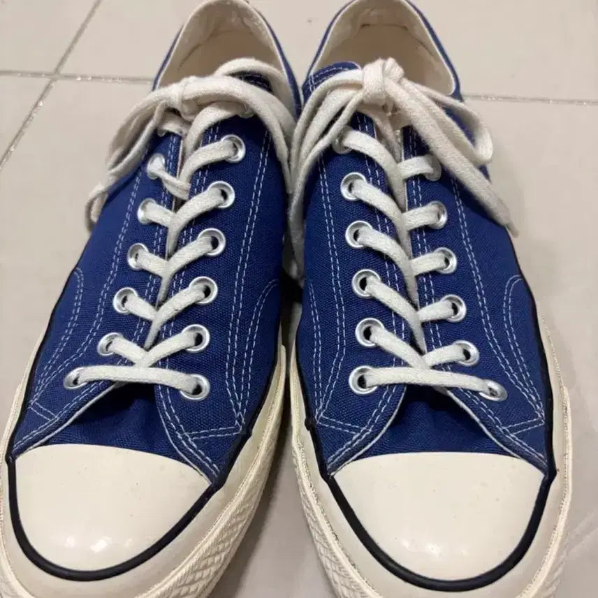 [BUNJANG] Converse Chuck Taylor True Navy US 9.5 / 컨버스 척테일러 트루네이비275사이즈 판매