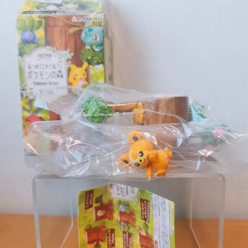 [BUNJANG] Re-Ment Pokemon Forest Teddiursa Figure (Sealed) / 미개봉 새상품 희귀 리멘트(Re-Ment) 포켓몬의 숲 깜지곰 판매합니다