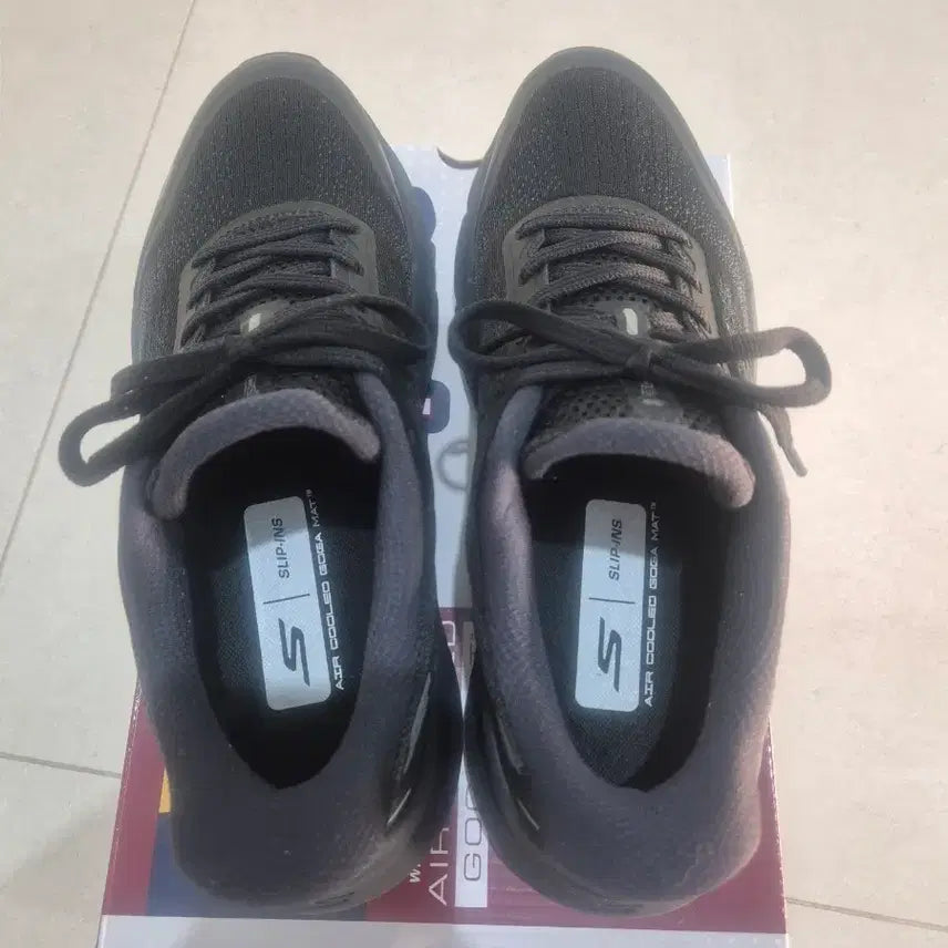 [BUNJANG] Skechers Max Cushioning Premier 3 Slip-Ins Black Running Shoes / 스케쳐스 맥스쿠셔닝 프리미어3 슬립인스 블랙