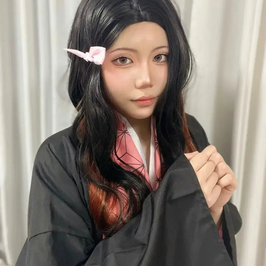 [BUNJANG] Demon Slayer Nezuko Kamado Cosplay Set / 귀멸의칼날 네즈코 코스프레 판매/교환/교판