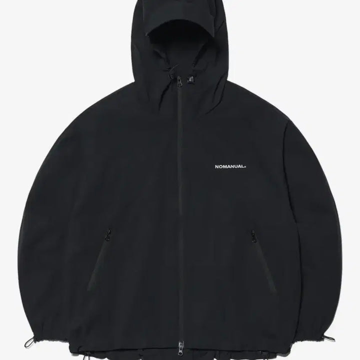 [BUNJANG] No Manual Penon Wind Shell Jacket Black XL / 노매뉴얼 바람막이(penon wind shell) 블랙 XL 새상품