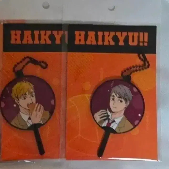 [BUNJANG] Haikyuu!! Miya Atsumu Osamu Picket Keychain / 하이큐 미야 아츠무 오사무 피켓 키링