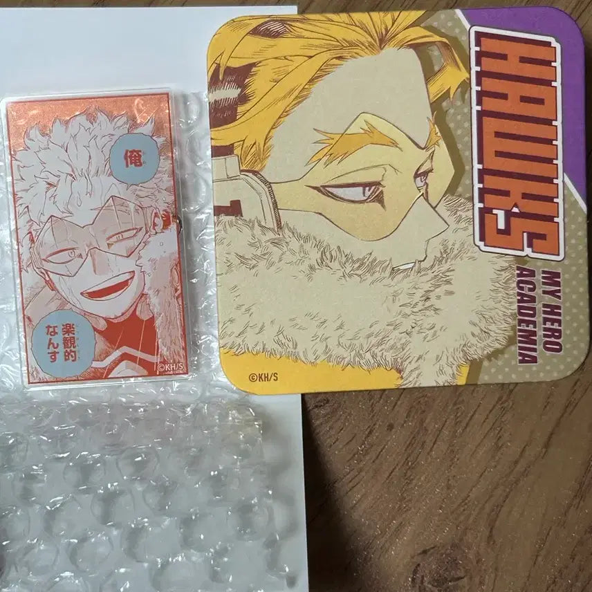 [BUNJANG] My Hero Academia Original Art Exhibition Goods Hawks Bundle Set / 나의 히어로 아카데미아 원화전 굿즈 호크스 일괄
