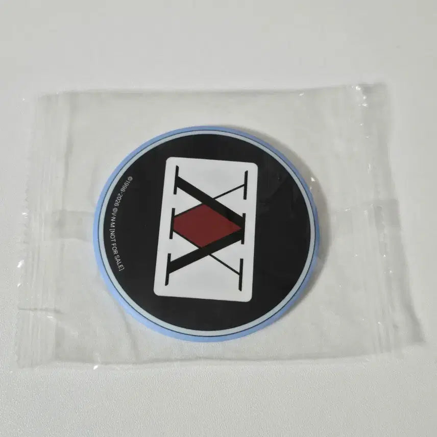 [BUNJANG] Hunter x Hunter Collaboration Cafe Special Edition License Hand Mirror / 헌터헌터 콜라보카페 15만원 특전 / 헌터 라이센스 손거울