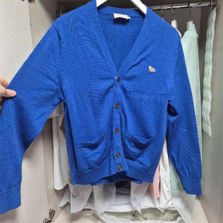 [BUNJANG] Maison Kitsune Fox Cardigan XL / 정품 메종키츠네 폭스 가디건 XL-105