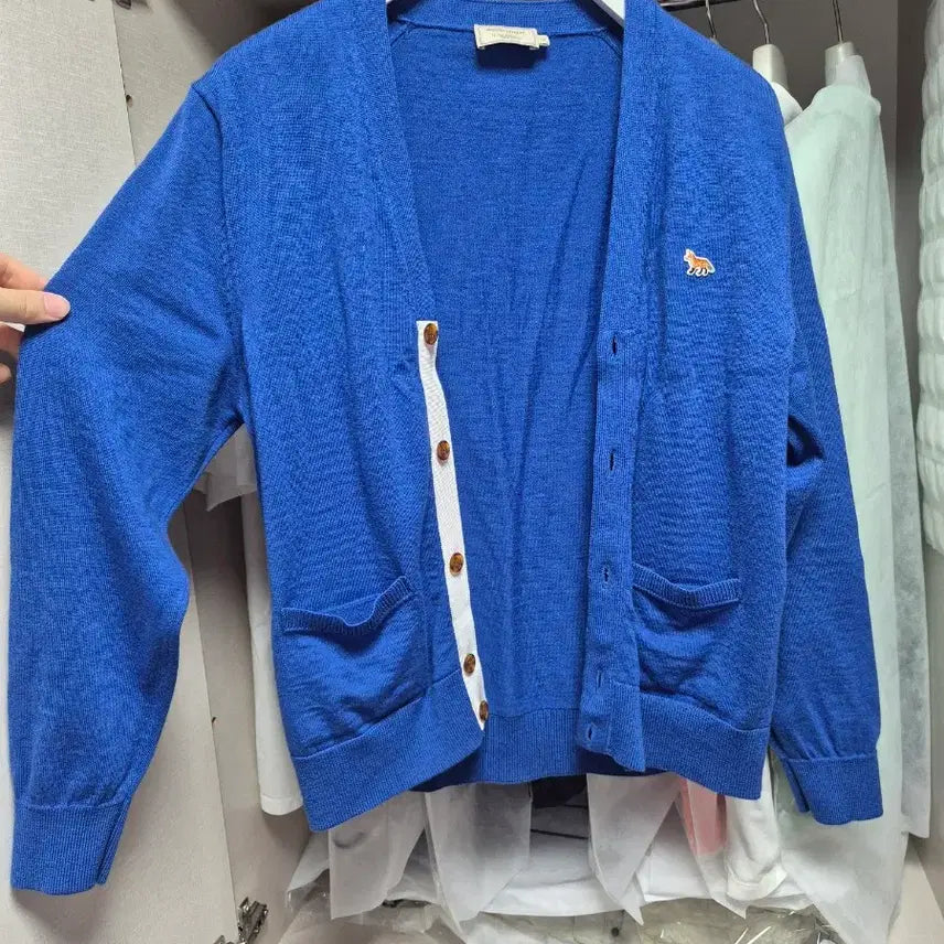 [BUNJANG] Maison Kitsune Fox Cardigan XL / 정품 메종키츠네 폭스 가디건 XL-105