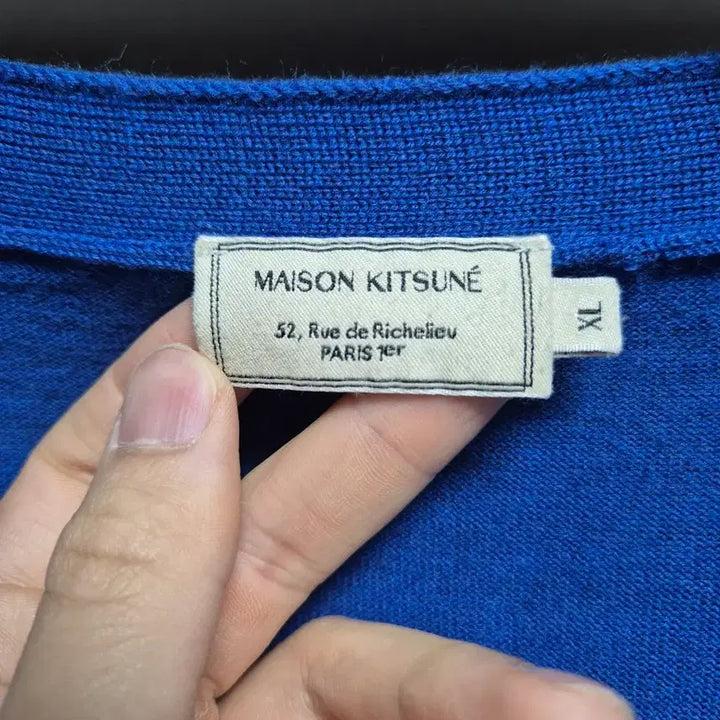 [BUNJANG] Maison Kitsune Fox Cardigan XL / 정품 메종키츠네 폭스 가디건 XL-105