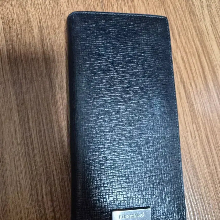 [BUNJANG] Salvatore Ferragamo Revival Line Black Saffiano Bi-fold Wallet / 페라가모 블랙 남성 장지갑(리바이벌 라인) 사피아노