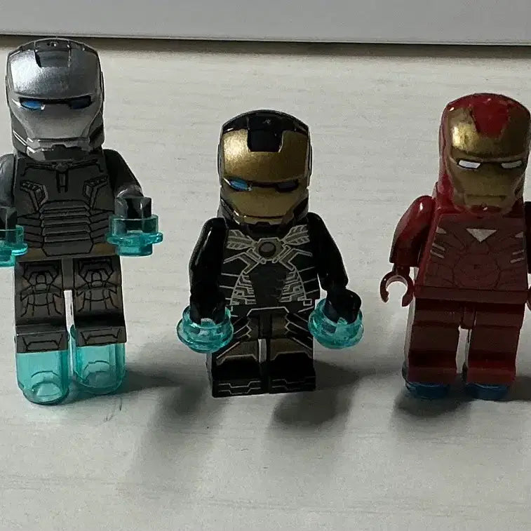 [BUNJANG] Lego Iron Man Minifigure 3-Set Bundle / 레고 아이언맨 미니피규어 3종 세트