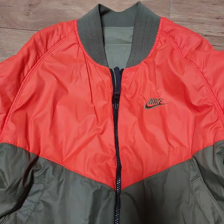 [BUNJANG] Nike Reversible Bomber Jacket Size 95 / 나이키 양면 항공점퍼95