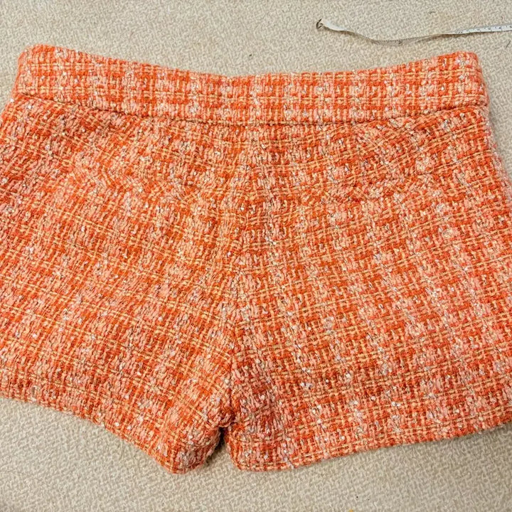 [BUNJANG] J.Crew Coral Tweed Shorts Size 0 / J.CREW 코랄 트위드 반바지 사이즈 0