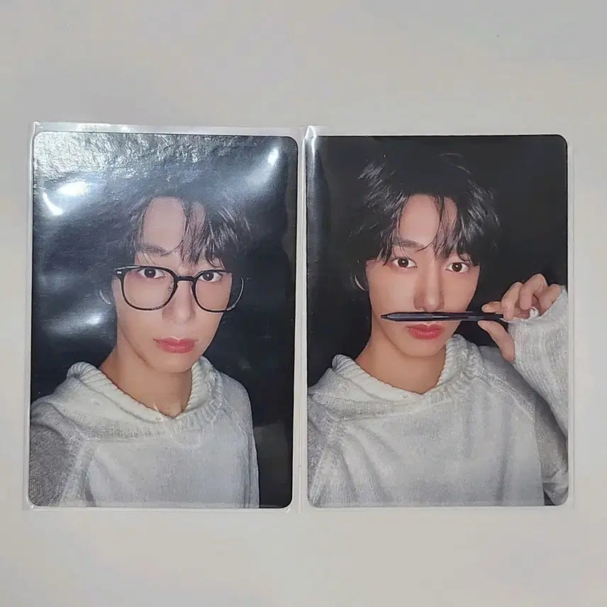 [BUNJANG] MONSTA X Unfold Hyungwon Special Edition Photocard / 몬스타엑스 언폴드 형원 특전 포카 2장 일괄 양도