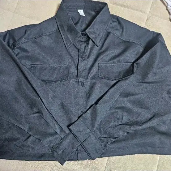 [BUNJANG] Two-Pocket Crop Jacket Black / *빠른급처원함* 투포켓 크롭 자켓 블랙 새상품