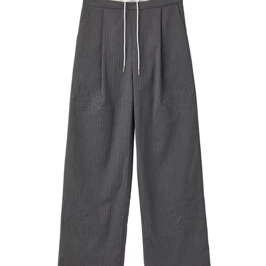 [BUNJANG] More Than Paradise Rose Double Waist Sagging Pants - Size 2 / 모어댄파라다이스 로즈 더블 웨이스트 팬츠 2 사이즈 새깅 팬츠