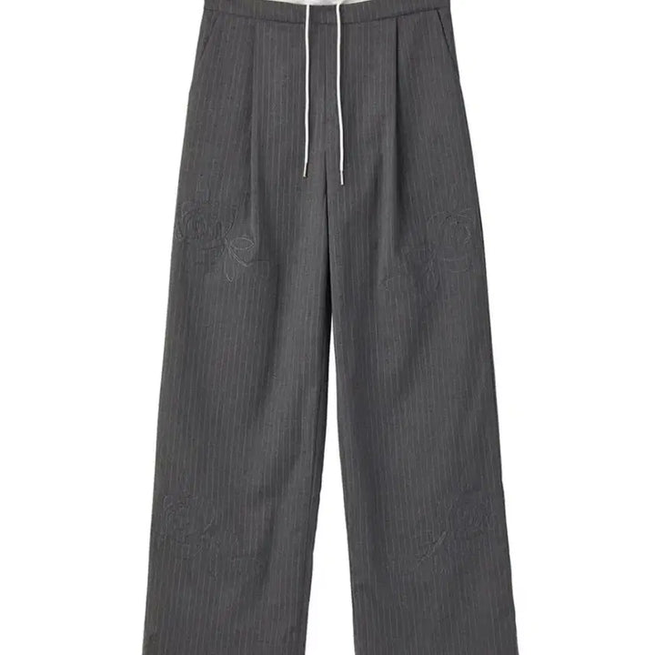 [BUNJANG] More Than Paradise Rose Double Waist Sagging Pants - Size 2 / 모어댄파라다이스 로즈 더블 웨이스트 팬츠 2 사이즈 새깅 팬츠