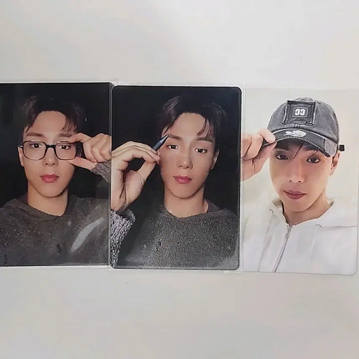 [BUNJANG] Monsta X Unfold Shownu Lucky Draw Photocard / 몬스타엑스 언폴드 셔누 특전 포카 3장 일괄
