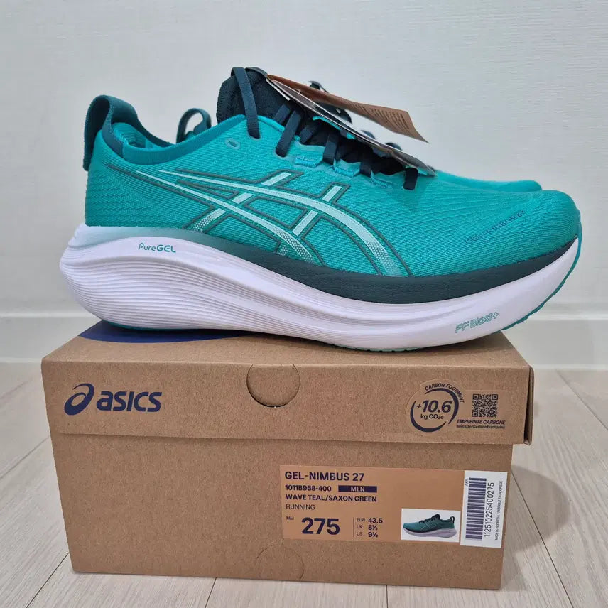 [BUNJANG] Asics Gel Nimbus 27 Running Shoes (275mm) / [새제품] 아식스 젤 님버스 27 275mm