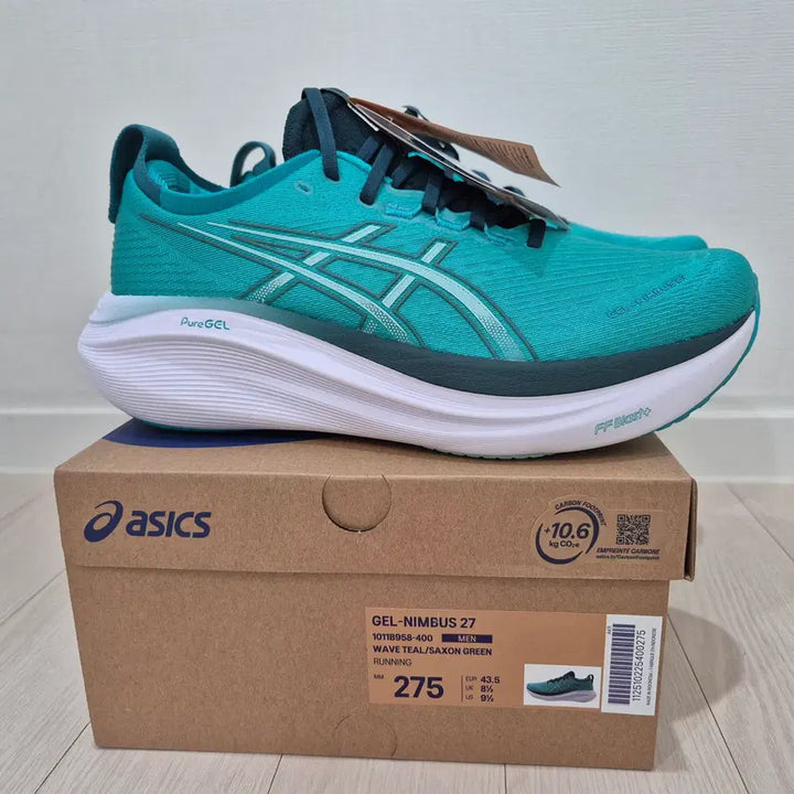 [BUNJANG] Asics Gel Nimbus 27 Running Shoes (275mm) / [새제품] 아식스 젤 님버스 27 275mm