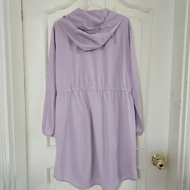 [BUNJANG] NEPA Lavender Long Hood Windbreaker / 네파 연보라색 롱후드 바람막이