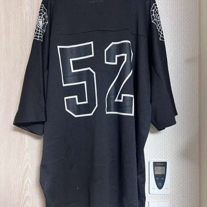 [BUNJANG] Supreme 24SS Spider Web Football Jersey Black / 24ss 슈프림 스파이더 웹 풋볼 져지 블랙