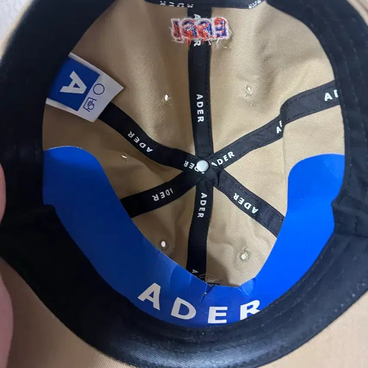 [BUNJANG] Ader Error Beige Camp Cap / Ader 아더에러 베이지 캠프캡