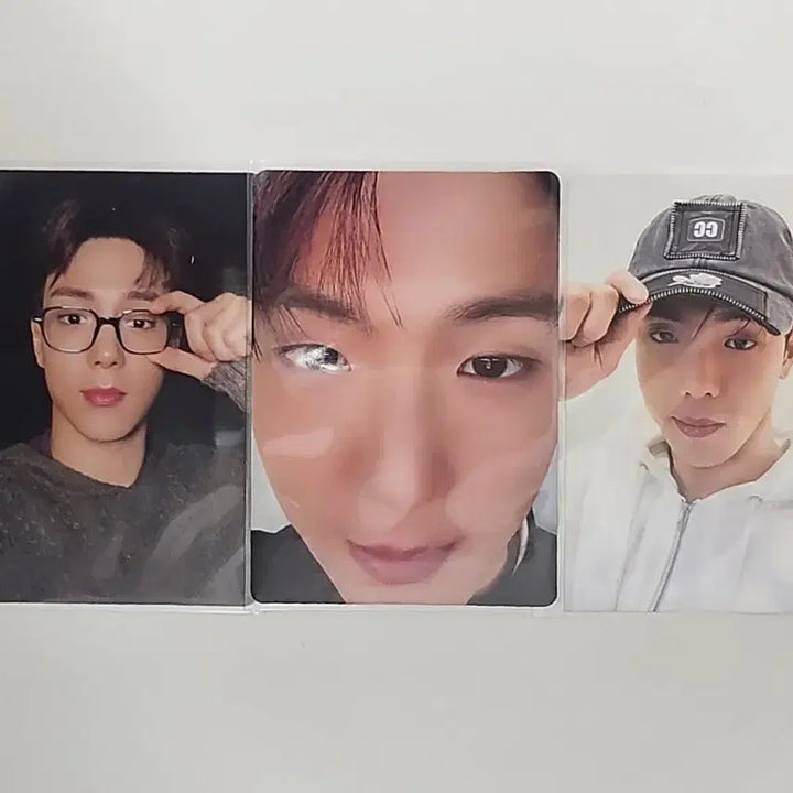 [BUNJANG] MONSTA X Unfold US Album Special Edition Photocard / 몬스타엑스 언폴드 셔누 특전 포카 3장 일괄