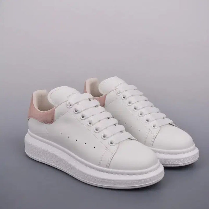 [BUNJANG] Alexander McQueen Pink Suede Heel Sneakers / 알렉산더 맥퀸핑크 뒷꿈치
