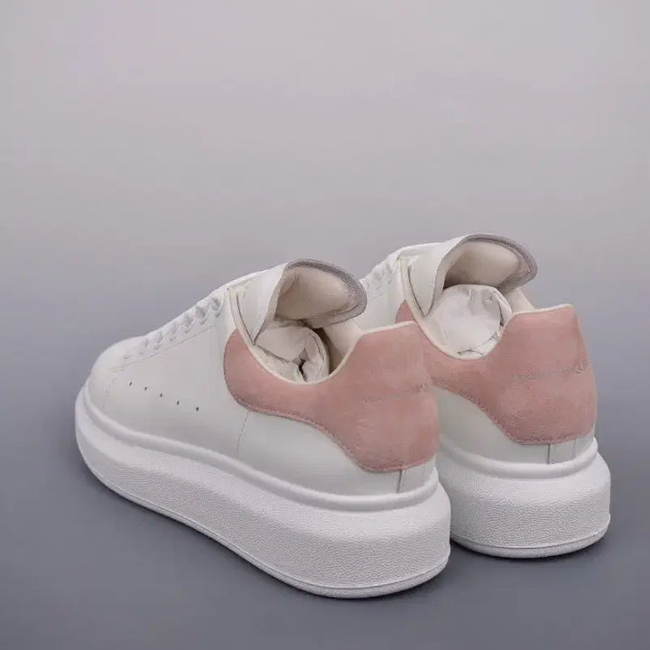 [BUNJANG] Alexander McQueen Pink Suede Heel Sneakers / 알렉산더 맥퀸핑크 뒷꿈치