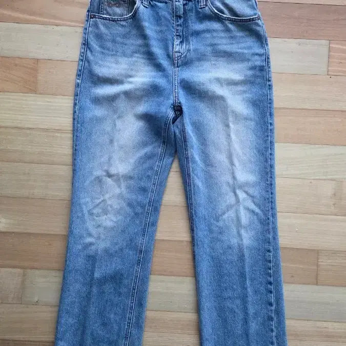 [BUNJANG] KANG x PLAC Collaboration Rouge Straight Denim - Size 31 / [깡 콜라보] 플랙 PLAC 루즈 스트레이트 데님 / 31사이즈