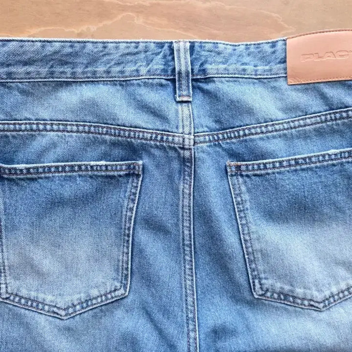 [BUNJANG] KANG x PLAC Collaboration Rouge Straight Denim - Size 31 / [깡 콜라보] 플랙 PLAC 루즈 스트레이트 데님 / 31사이즈