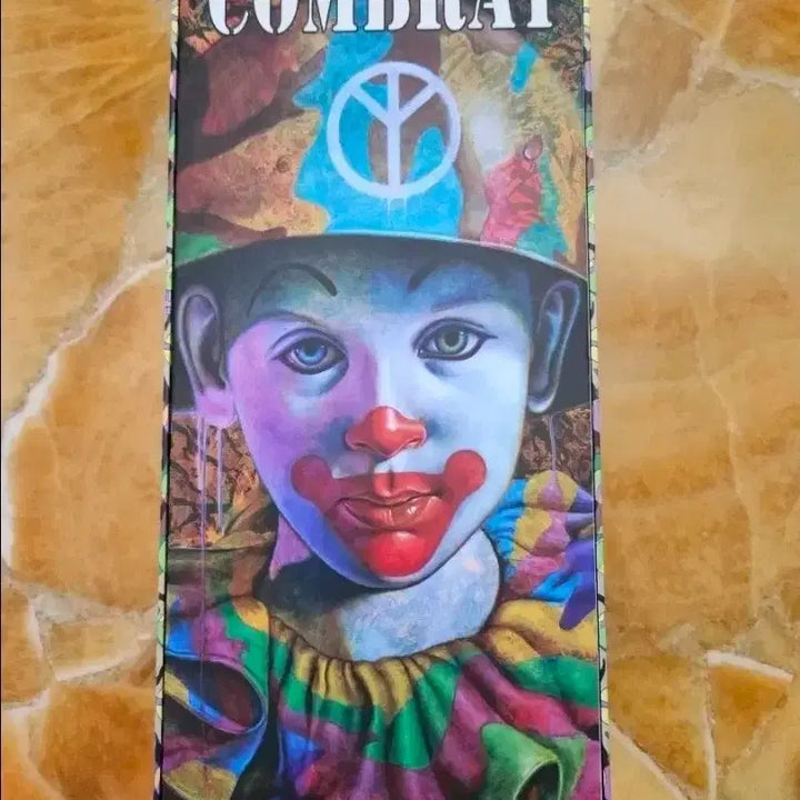 [BUNJANG] Ron English Combrats C.C.P. Camo Peace Clown Figure / 론잉글리쉬 COMBRAT병사 피규어팝니다.