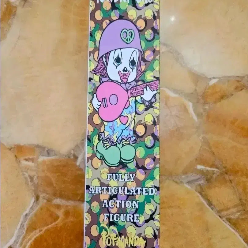 [BUNJANG] Ron English Combrats C.C.P. Camo Peace Clown Figure / 론잉글리쉬 COMBRAT병사 피규어팝니다.