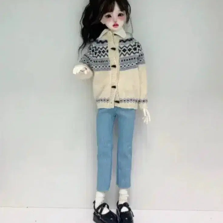 [BUNJANG] MSD Size Cardigan Clothing / 구체관절인형 msd 큰미니 가디건 물품 판매 / msd 의상