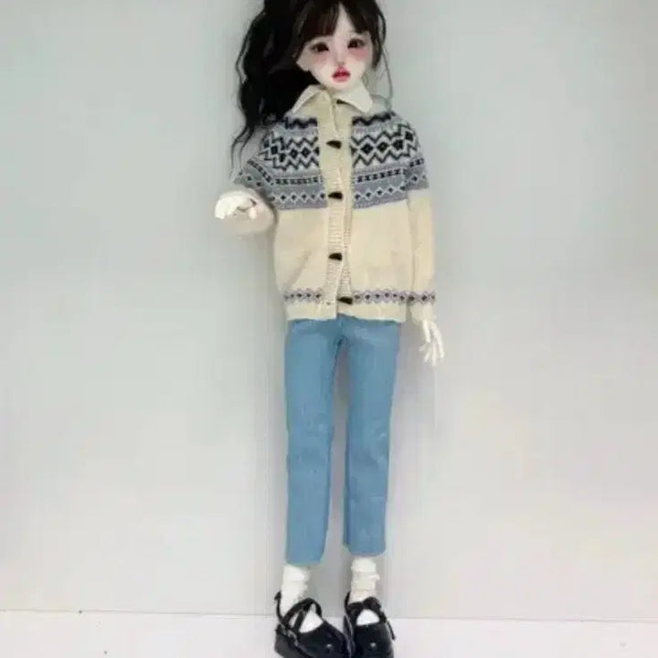 [BUNJANG] MSD Size Cardigan Clothing / 구체관절인형 msd 큰미니 가디건 물품 판매 / msd 의상