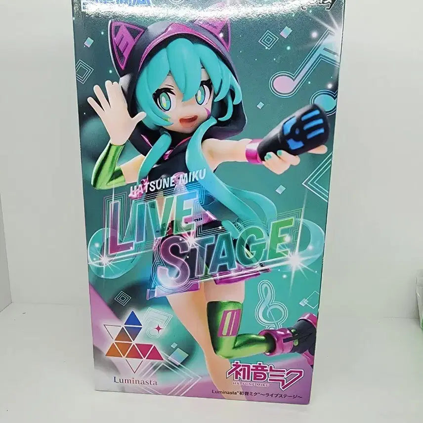 [BUNJANG] Sega Hatsune Miku Live Stage Figure (Unsealed) / 단순 개봉) 세가 하츠네 미쿠 Luminasta 라이브 스테이지 피규어