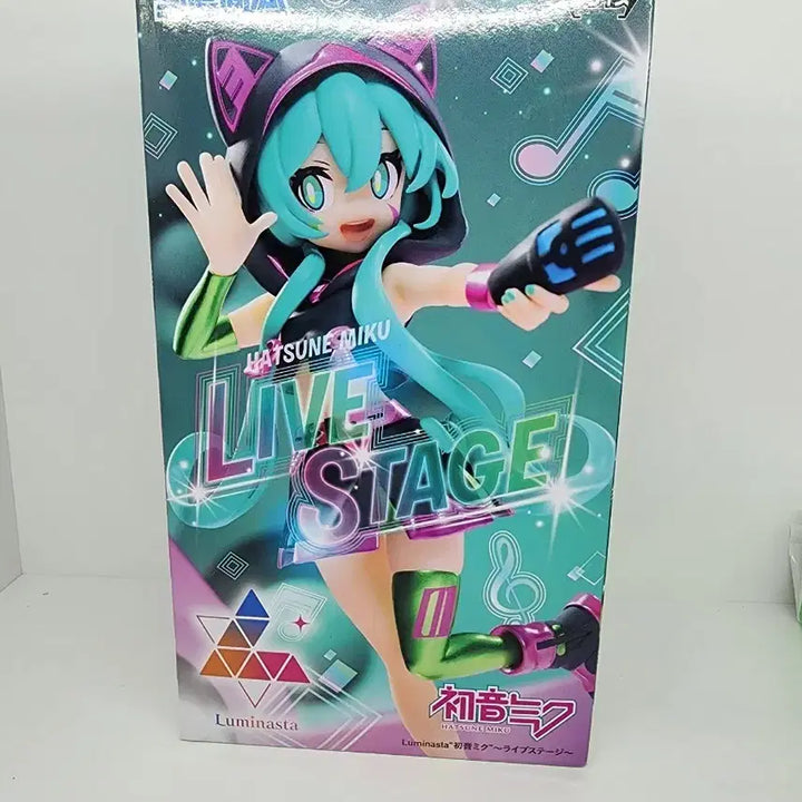 [BUNJANG] Sega Hatsune Miku Live Stage Figure (Unsealed) / 단순 개봉) 세가 하츠네 미쿠 Luminasta 라이브 스테이지 피규어