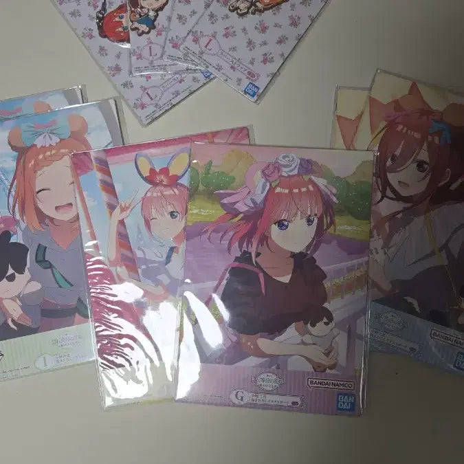 [BUNJANG] The Quintessential Quintuplets Ichiban Kuji Flower Apron Nino Nakano &amp; Yotsuba Nakano Figure Set (Sealed) / 제일복권(이치방쿠지) 시리즈인 &