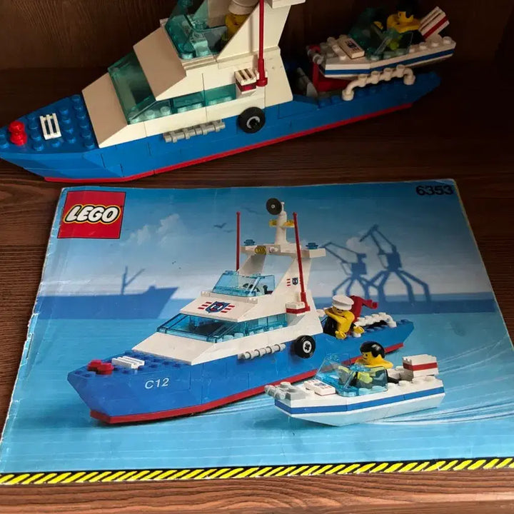 [BUNJANG] LEGO 6353 Coastal Cutter Old LEGO Bulk / 레고 6353 해양경비정 올드레고 벌크