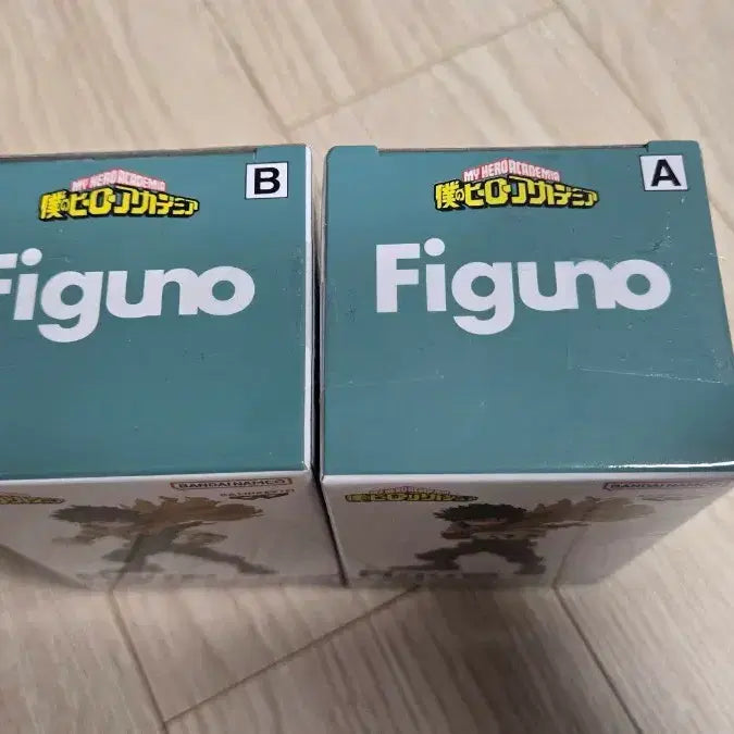 [BUNJANG] Bandai Figu-Rise Deku &amp; Bakugo Figure Set / 미개봉 일괄 반다이 피구노 Figuno 나히아 미도리아 바쿠고 피규어 팝니다