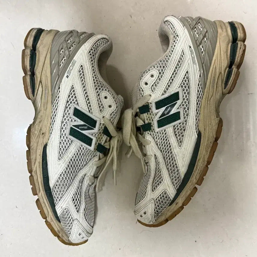[BUNJANG] New Balance 1906R White/Green / 뉴발란스 1906R 화이트/그린