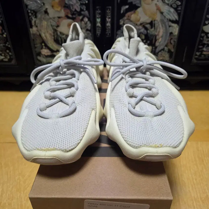[BUNJANG] Adidas Yeezy 450 Cloud White / [295] 이지 450 클라우드 화이트