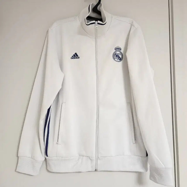 [BUNJANG] Adidas Real Madrid White Track Top Jersey Size 105 / 아디다스 레알마드리드 흰색 트랙탑 져지 사이즈105